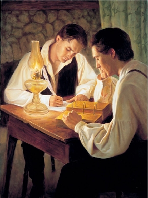 Joseph Smith Translates Book of Mormon 2