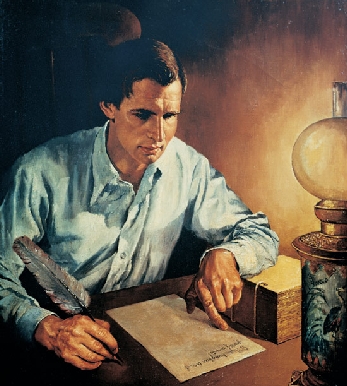 Joseph Smith Translates Book of Mormon 3