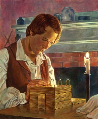 Joseph Smith Translates Book of Mormon 4