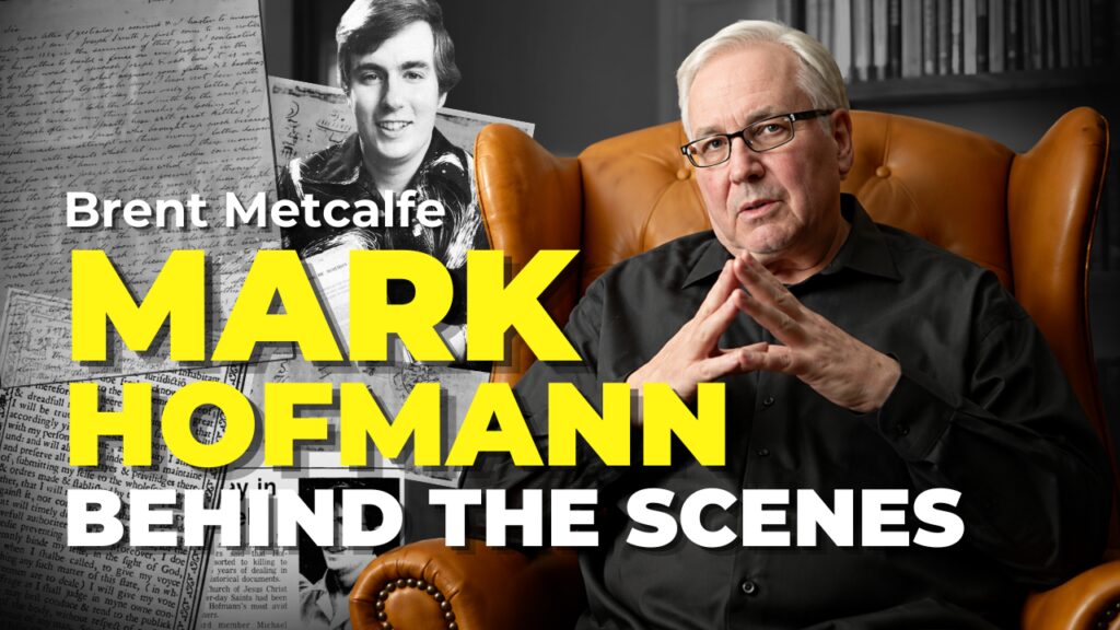 Mark Hofmann behind the scenes