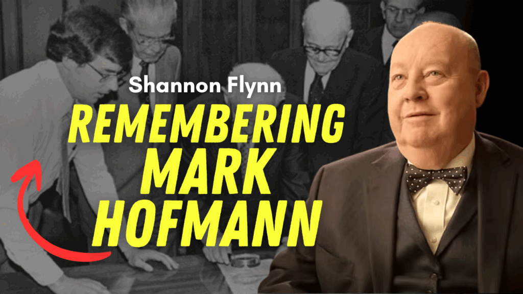 Remembering Mark Hofmann