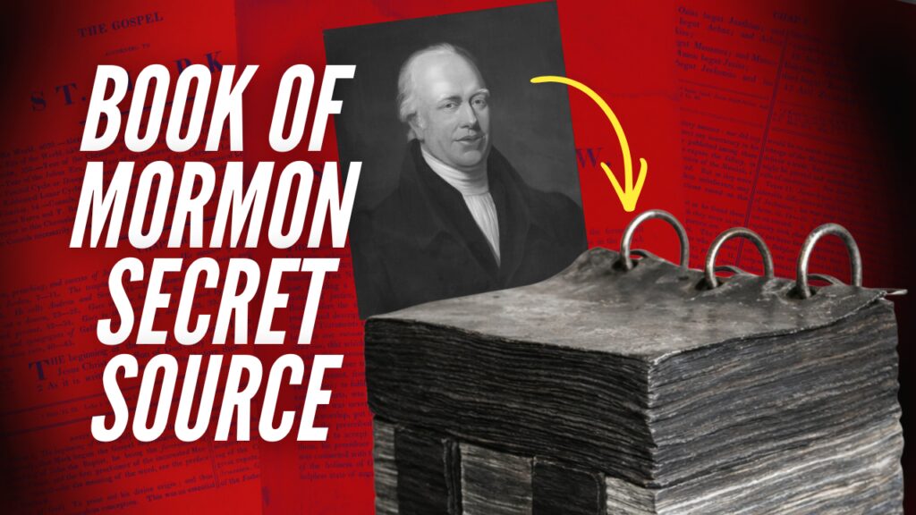 Book of Mormon Secret Source