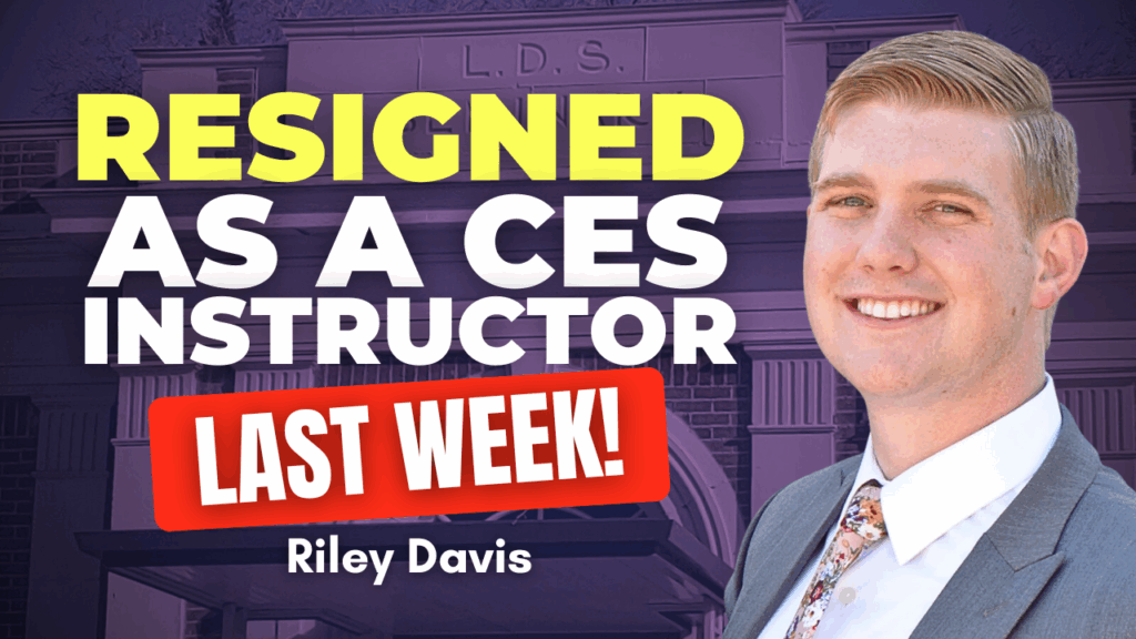 Resigned as a CES Instructor Last Week!