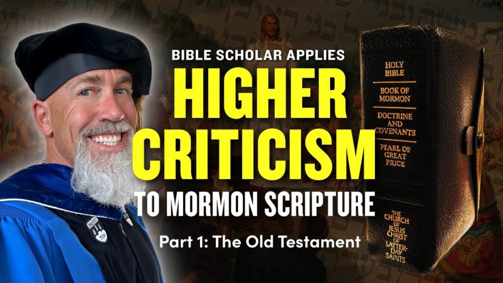 David Bokovoy - Applying Higher Criticism to Mormon Scripture