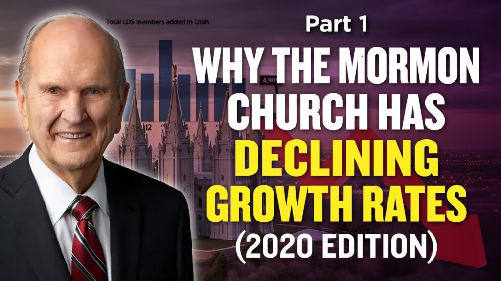 Why the Mormon Church Has Declining Growth Rates in Utah and the World - 2020 Edition