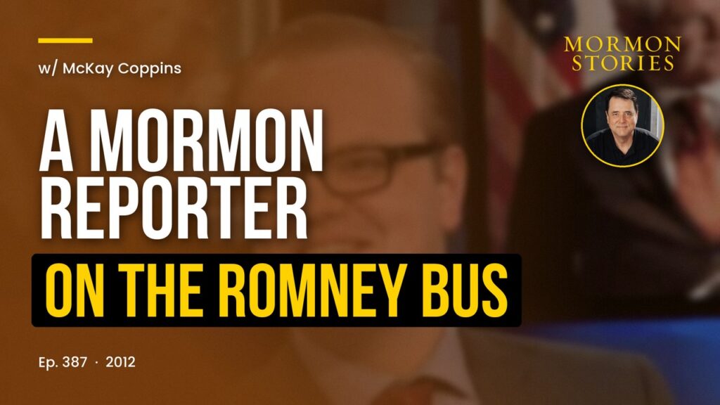 McKay Coppins - A Mormon Reporter on the Romney Bus