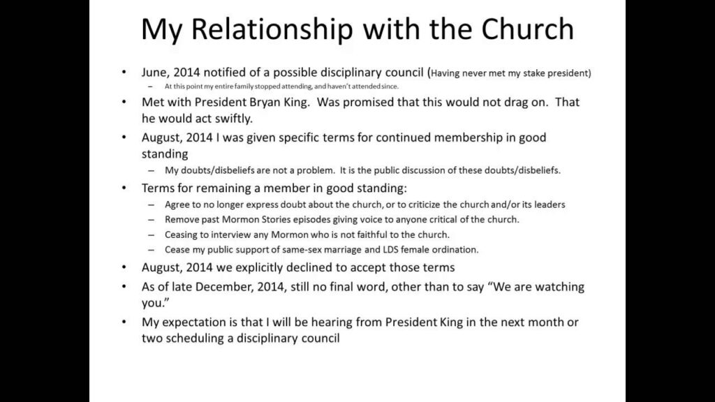 2014 Mormon Stories End-of-Year Update