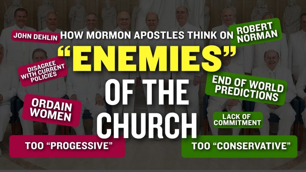 LDS Apostasy Bubble Chart / Enemies List - John Dehlin, Kate Kelly, Denver Snuffer - Ep. 700