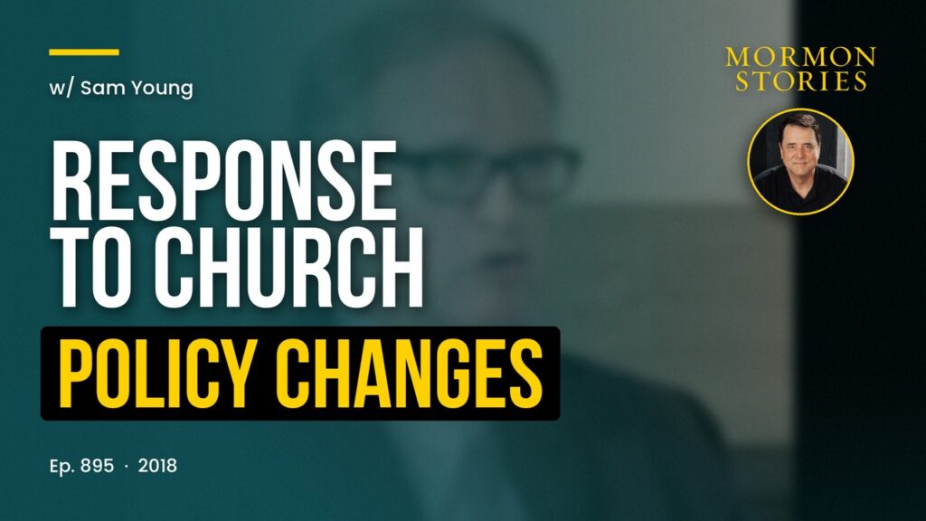 Sam Young - Response to church policy changes and March for Children updates