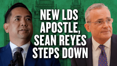 New LDS Apostle Sean Reyes Steps Down