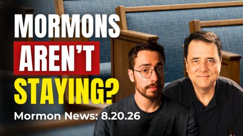 Mormons aren't staying?