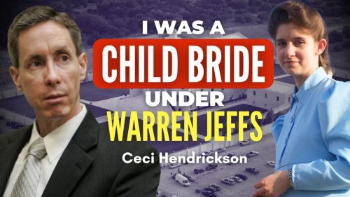 I was a child bride under Warren Jeffs - Ceci Hendrickson