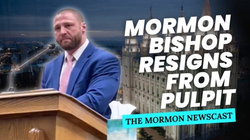 Mormon Bishop resigns from pulpit