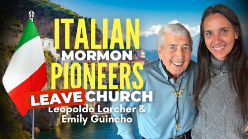 Italian Mormon Pioneers Leave Church